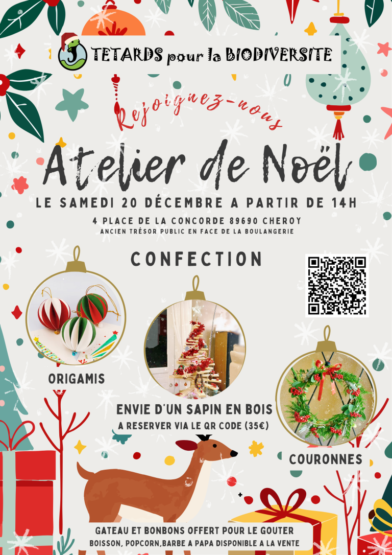 Atelier de Noël 2025